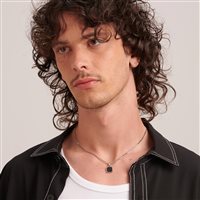 Collana Brosway Uomo in Acciaio Onice BIK126 - BIK126